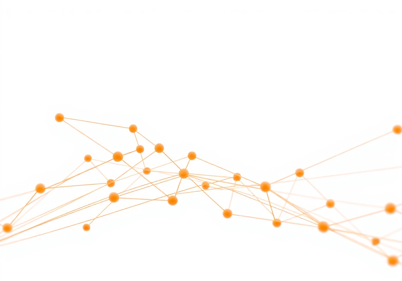 Abstract data visualization showing global media reliability heat map