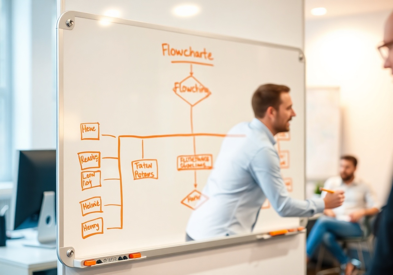 Visual representation of the 5-step verification flow chart